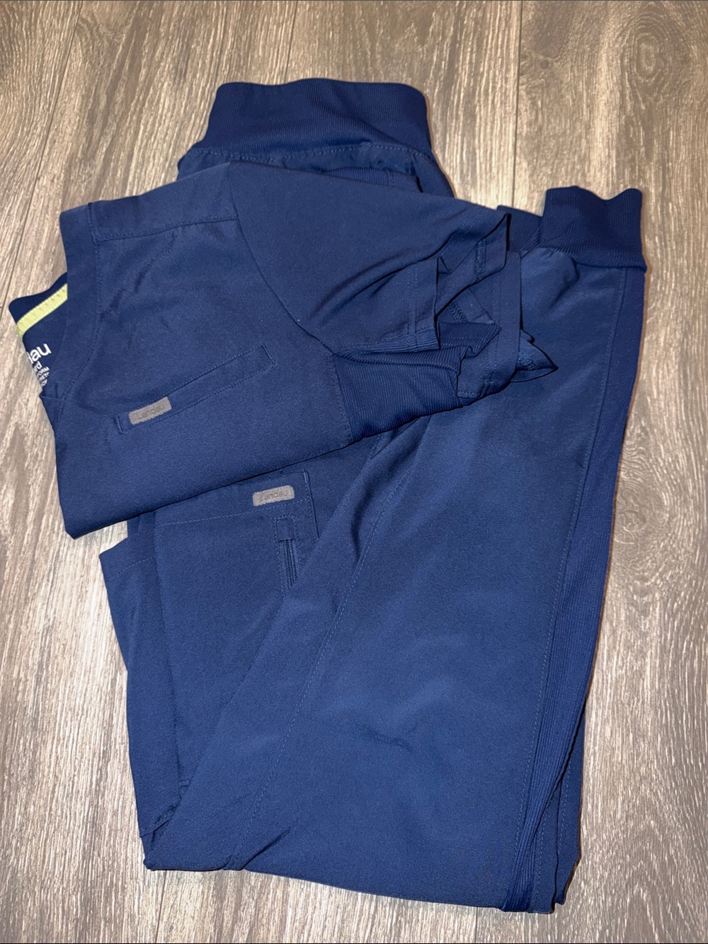Landau Navy Women's Matching Scrub Set
